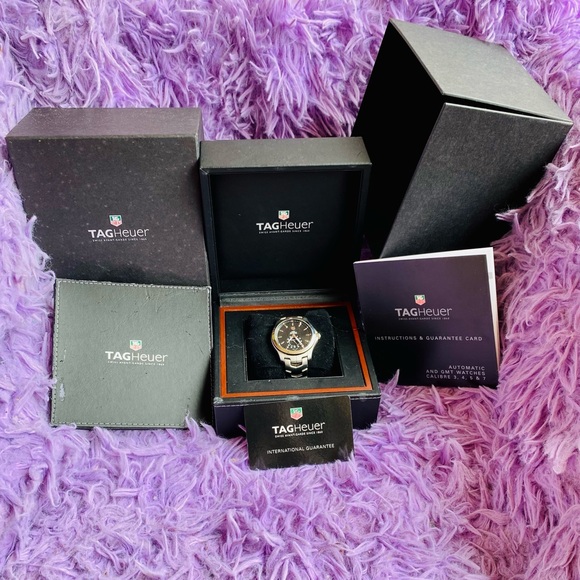 TAG HEUER Link Auto Sliver Wristwatch- Model: WJF211ABA0570 - Picture 9 of 15